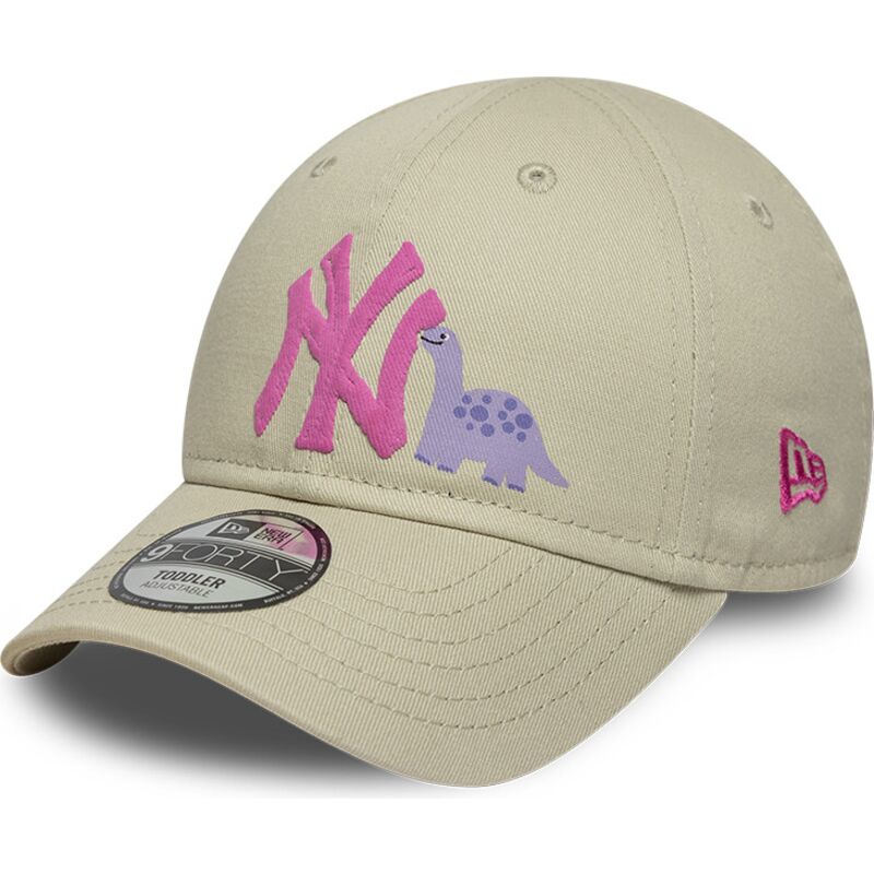 gorra-curva-beige-ajustable-para-nino-con-logo-rosa-9forty-dino-icon-de-new-york-yankees-mlb-de-new-era