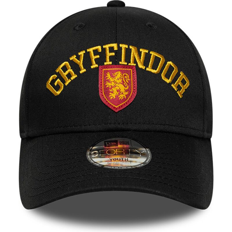 gorra-curva-negra-snapback-para-nino-9forty-wordmark-de-gryffindor-harry-potter-de-new-era gorra-curva-negra-snapback-para-nino-9forty-wordmark-de-gryffindor-harry-potter-de-new-era