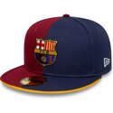 gorra-plana-azul-y-roja-ajustada-9fifty-poly-de-fc-barcelona-laliga-de-new-era