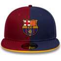 gorra-plana-azul-y-roja-ajustada-9fifty-poly-de-fc-barcelona-laliga-de-new-era
