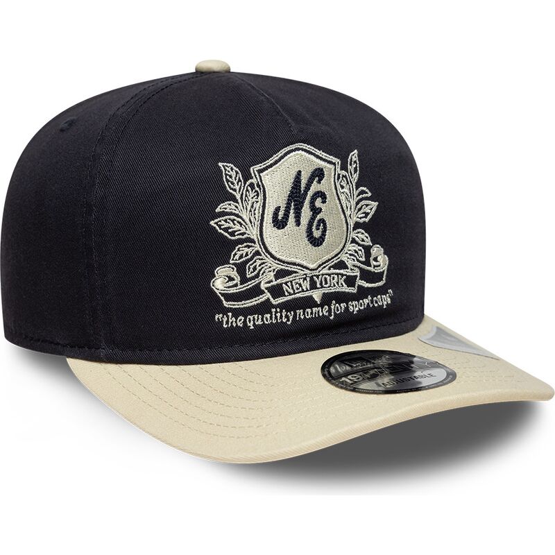 gorra-curva-azul-marino-y-beige-ajustable-19twenty-washed-graphic-de-new-era gorra-curva-azul-marino-y-beige-ajustable-19twenty-washed-graphic-de-new-era