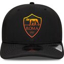 gorra-curva-negra-snapback-9seventy-stretch-snap-repreve-de-associazione-sportiva-roma-serie-a-de-new-era