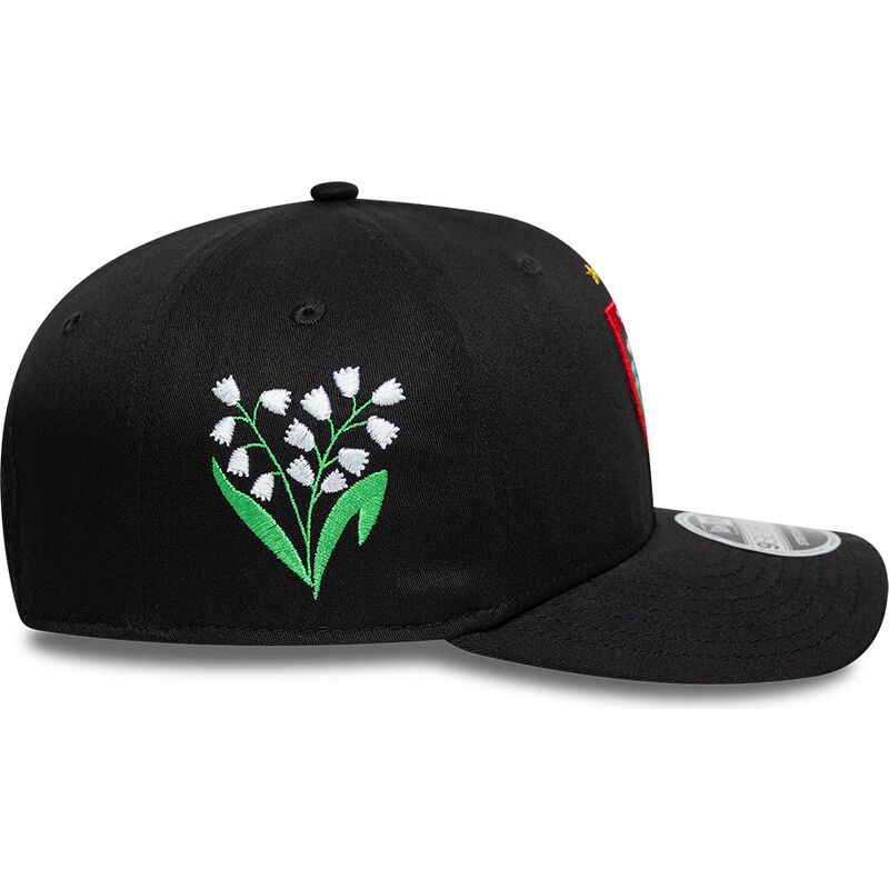 gorra-curva-negra-snapback-9seventy-stretch-snap-lily-de-rugby-club-toulonnais-french-rugby-federation-ffr-de-new-era