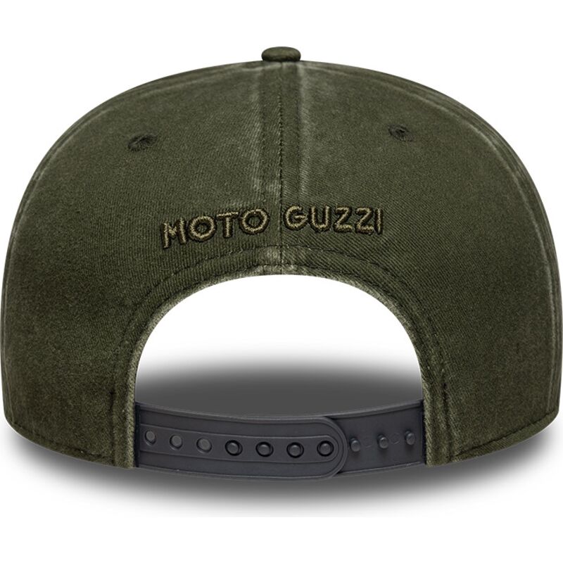 gorra-curva-verde-snapback-con-logo-verde-9seventy-stretch-snap-logo-moto-guzzi-de-new-era gorra-curva-verde-snapback-con-logo-verde-9seventy-stretch-snap-logo-moto-guzzi-de-new-era