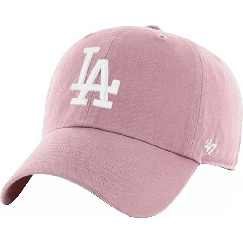 gorra-curva-rosa-ajustable-clean-up-mauve-de-los-angeles-dodgers-mlb-de-47-brand