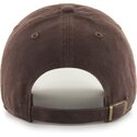 gorra-curva-marron-ajustable-clean-up-no-loop-label-de-los-angeles-dodgers-mlb-de-47-brand