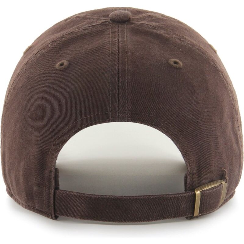 gorra-curva-marron-ajustable-clean-up-no-loop-label-de-los-angeles-dodgers-mlb-de-47-brand gorra-curva-marron-ajustable-clean-up-no-loop-label-de-los-angeles-dodgers-mlb-de-47-brand
