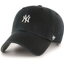 gorra-curva-negra-ajustable-clean-up-base-runner-mini-logo-de-new-york-yankees-mlb-de-47-brand