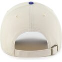 gorra-curva-beige-y-azul-ajustable-clean-up-base-runner-two-tone-de-los-angeles-dodgers-mlb-de-47-brand