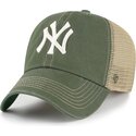 gorra-trucker-verde-y-beige-clean-up-trawler-de-new-york-yankees-mlb-de-47-brand