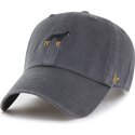gorra-curva-gris-ajustable-clean-up-base-runner-icon-dog-de-47-brand