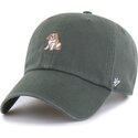 gorra-curva-verde-ajustable-clean-up-base-runner-icon-dog-de-47-brand
