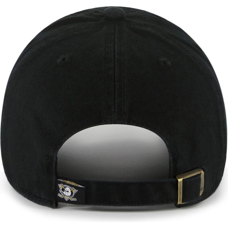 gorra-curva-negra-ajustable-clean-up-de-anaheim-ducks-nhl-de-47-brand gorra-curva-negra-ajustable-clean-up-de-anaheim-ducks-nhl-de-47-brand