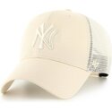 gorra-trucker-beige-con-logo-beige-mvp-branson-de-new-york-yankees-mlb-de-47-brand