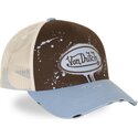 gorra-trucker-marron-y-azul-tag04-de-von-dutch