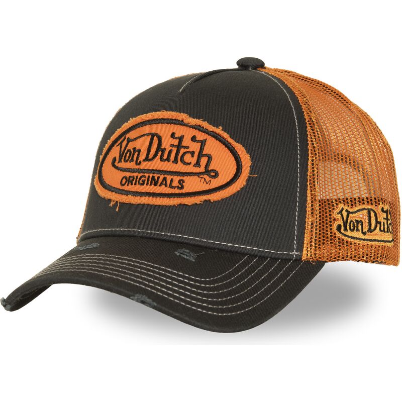 gorra-trucker-negra-y-naranja-urb05-de-von-dutch gorra-trucker-negra-y-naranja-urb05-de-von-dutch