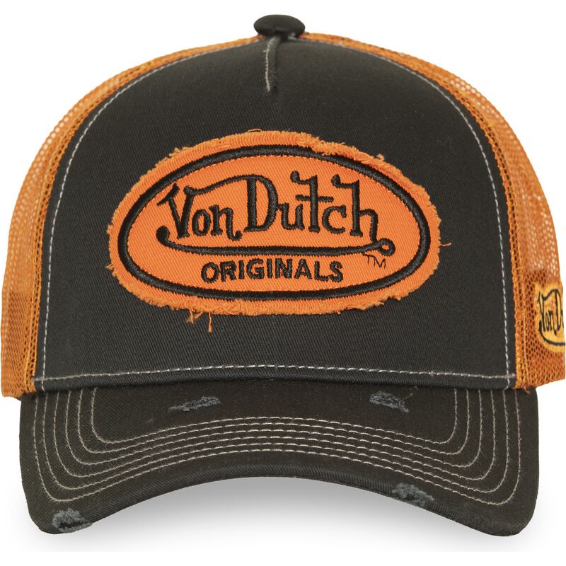 gorra-trucker-negra-y-naranja-urb05-de-von-dutch gorra-trucker-negra-y-naranja-urb05-de-von-dutch