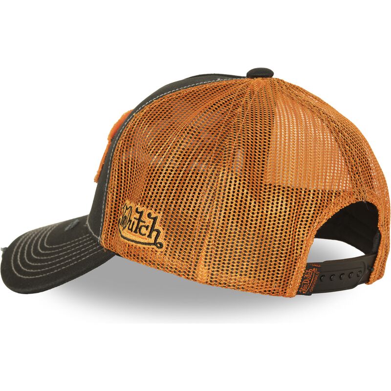 gorra-trucker-negra-y-naranja-urb05-de-von-dutch gorra-trucker-negra-y-naranja-urb05-de-von-dutch