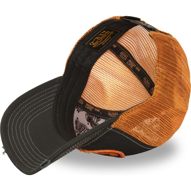 gorra-trucker-negra-y-naranja-urb05-de-von-dutch gorra-trucker-negra-y-naranja-urb05-de-von-dutch