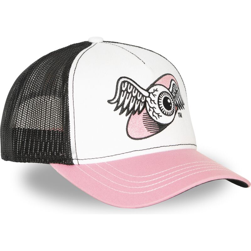 gorra-trucker-rosa-y-negra-oeil-de-von-dutch