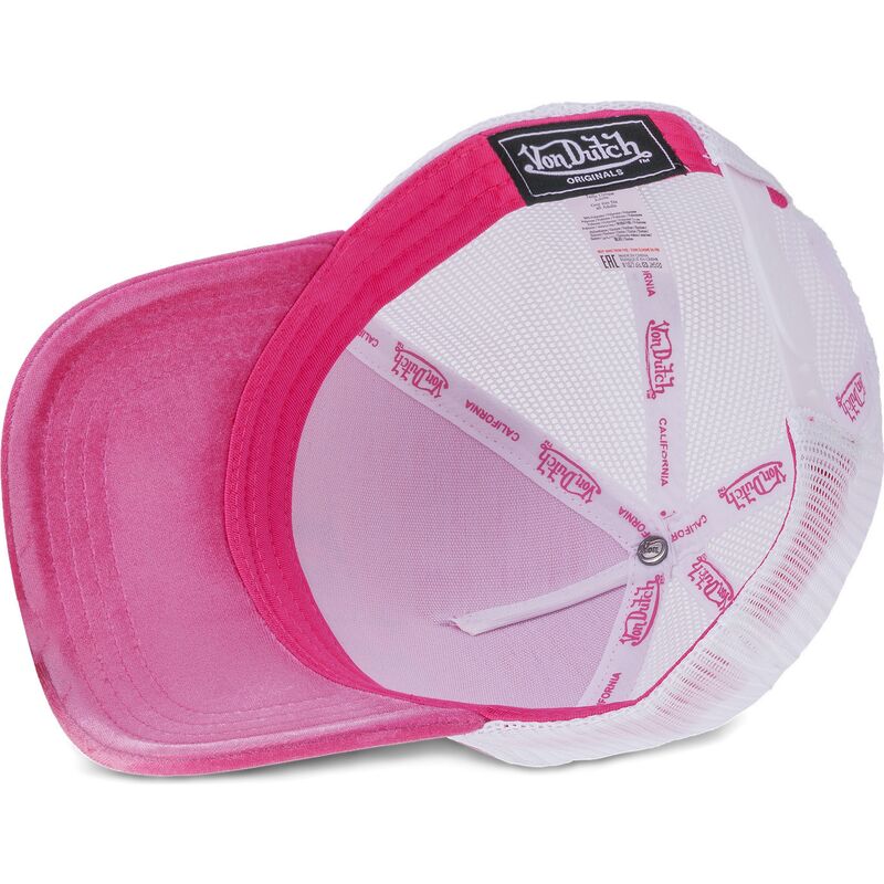 gorra-trucker-rosa-y-blanca-royalp-de-von-dutch