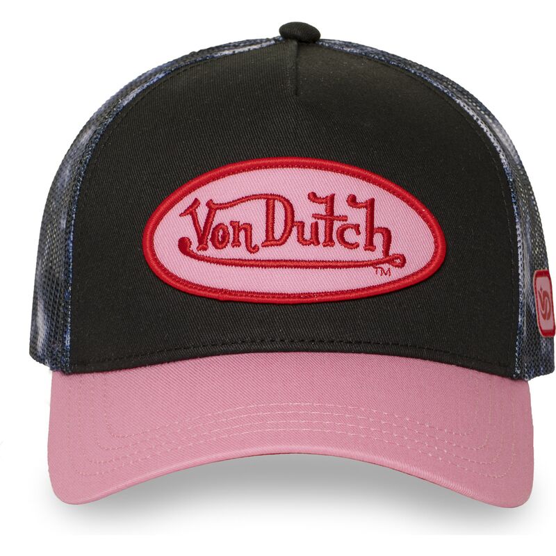 gorra-trucker-negra-y-rosa-space-de-von-dutch gorra-trucker-negra-y-rosa-space-de-von-dutch