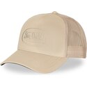 gorra-trucker-beige-log23-de-von-dutch