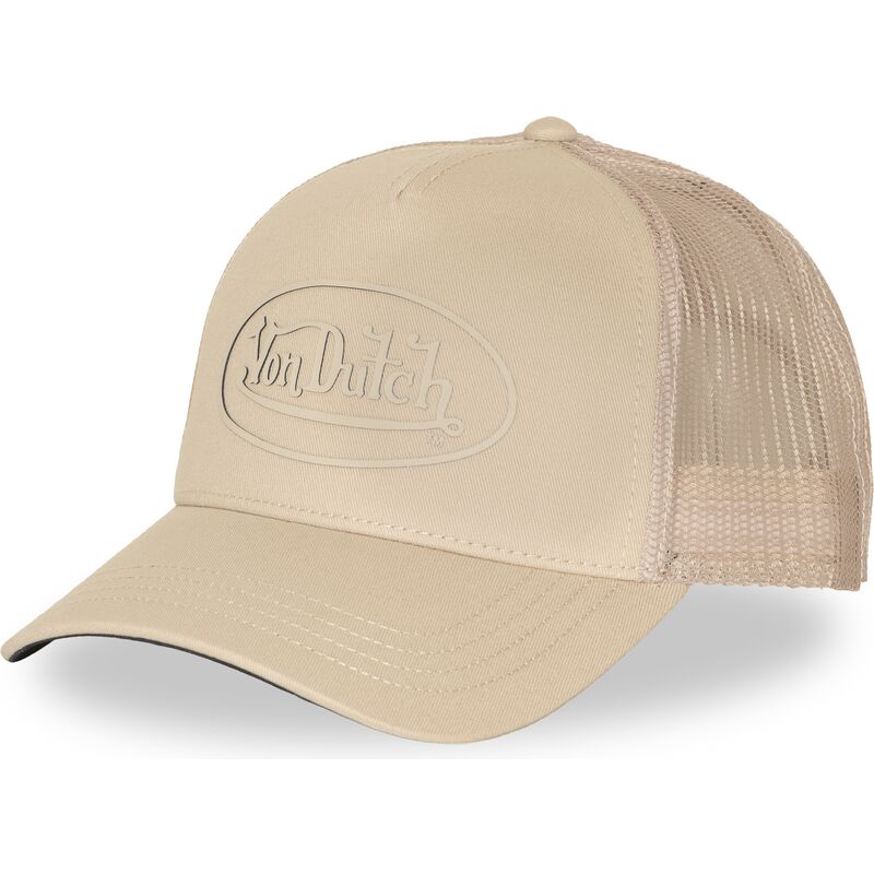 gorra-trucker-beige-log23-de-von-dutch