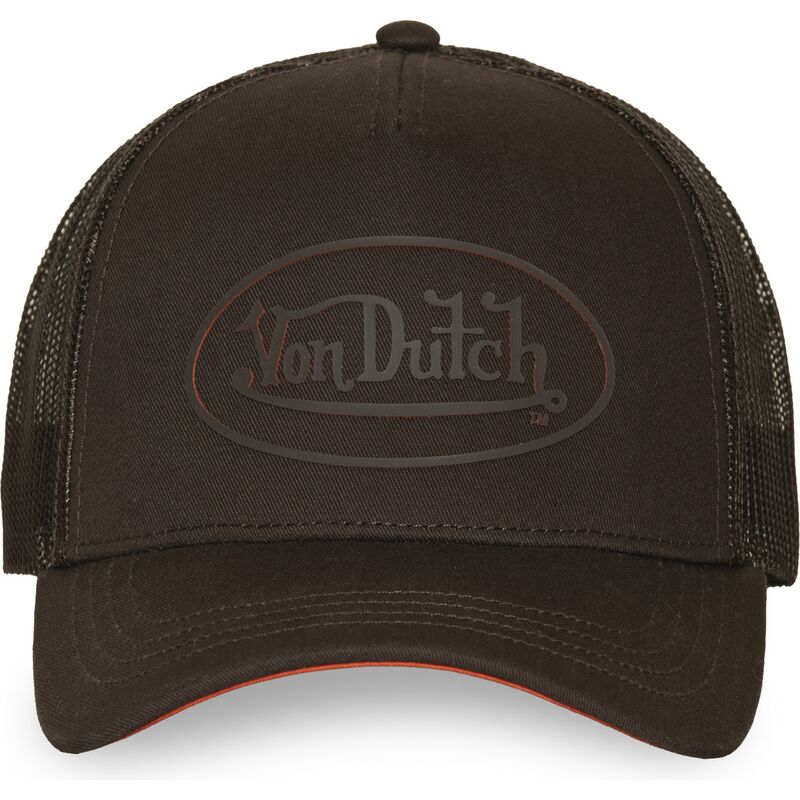 gorra-trucker-marron-log24-de-von-dutch