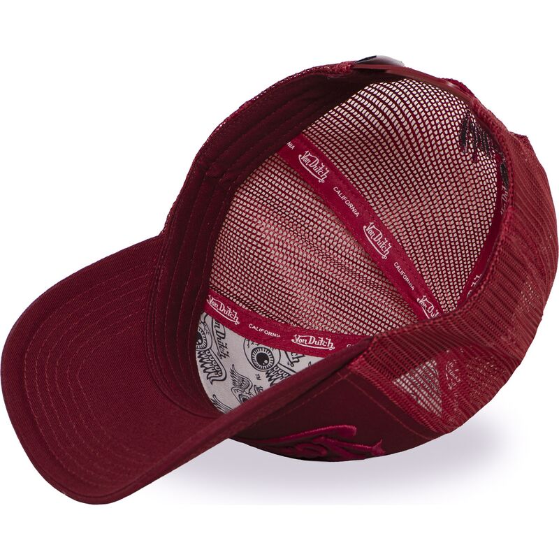 gorra-trucker-granate-emb07-de-von-dutch
