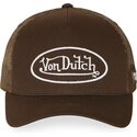 gorra-trucker-marron-ajustable-lofb51-de-von-dutch