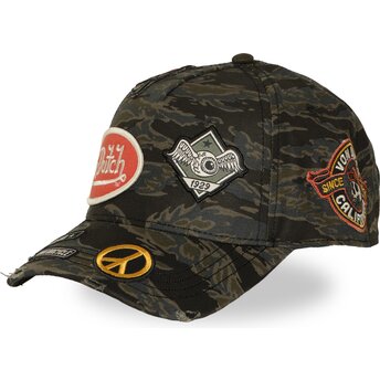Gorra curva camuflaje snapback KAMO02 de Von Dutch