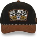 gorra-curva-marron-snapback-sem16-de-von-dutch