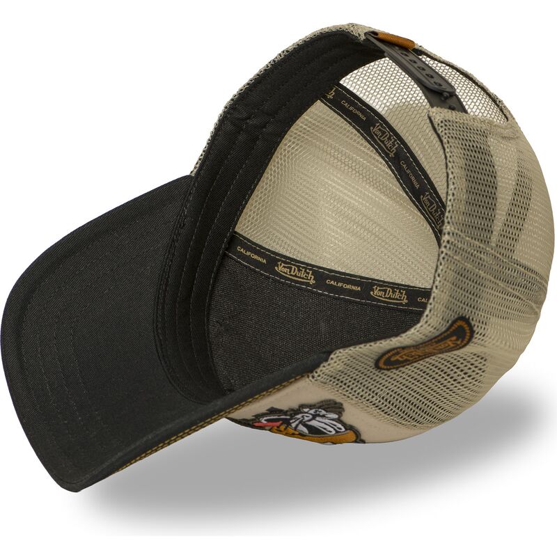 gorra-trucker-beige-y-negra-patches19-de-von-dutch gorra-trucker-beige-y-negra-patches19-de-von-dutch