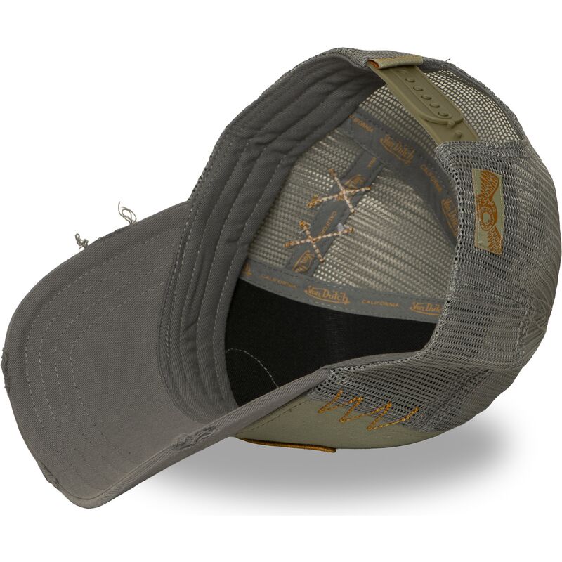 gorra-trucker-verde-y-gris-used-15-de-von-dutch gorra-trucker-verde-y-gris-used-15-de-von-dutch