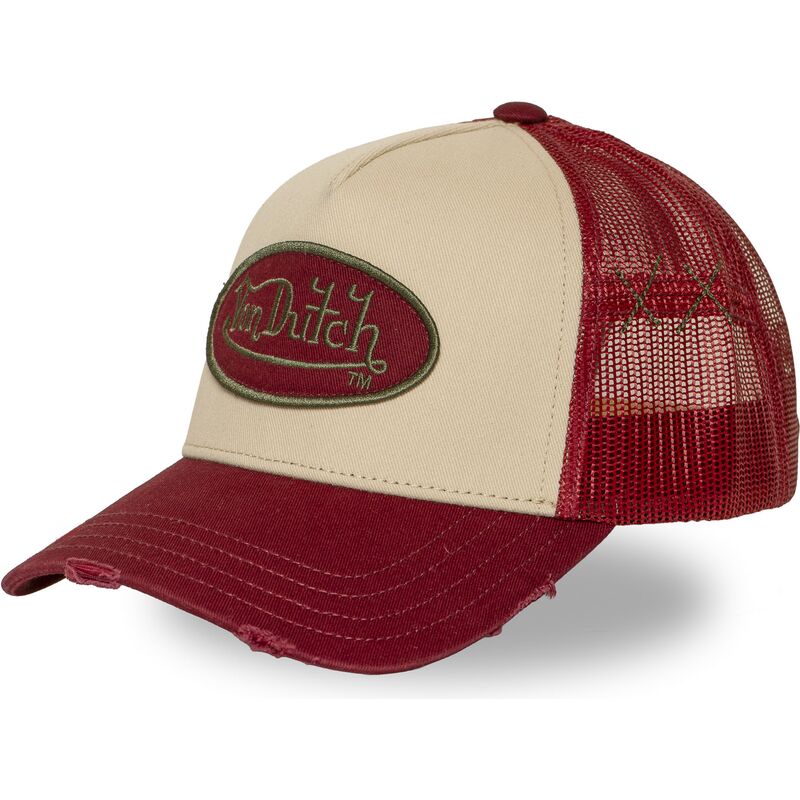 gorra-trucker-roja-y-beige-used-16-de-von-dutch