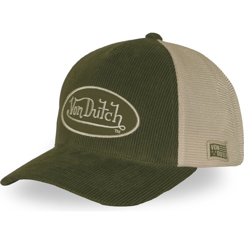 gorra-trucker-verde-y-beige-ajustable-lof-b47-de-von-dutch gorra-trucker-verde-y-beige-ajustable-lof-b47-de-von-dutch