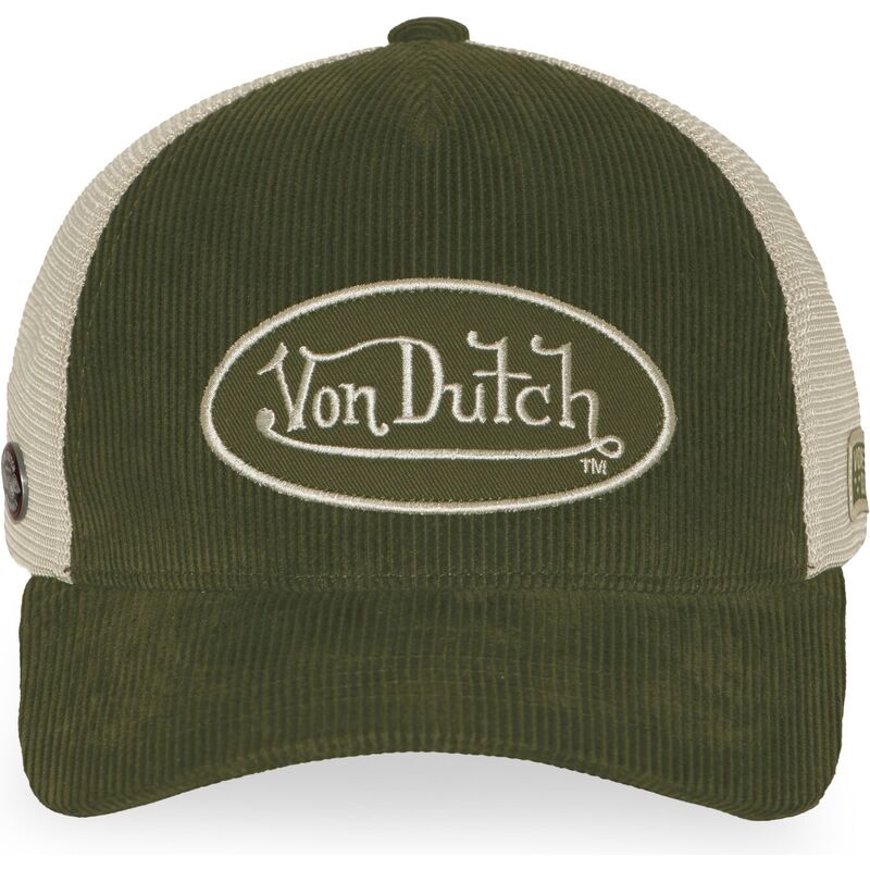 gorra-trucker-verde-y-beige-ajustable-lof-b47-de-von-dutch gorra-trucker-verde-y-beige-ajustable-lof-b47-de-von-dutch