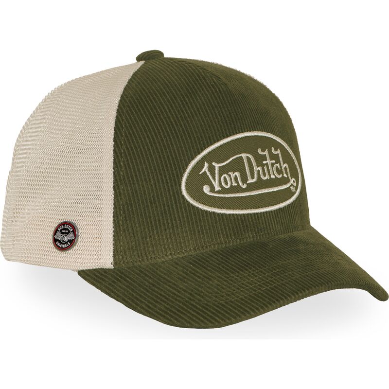 gorra-trucker-verde-y-beige-ajustable-lof-b47-de-von-dutch gorra-trucker-verde-y-beige-ajustable-lof-b47-de-von-dutch