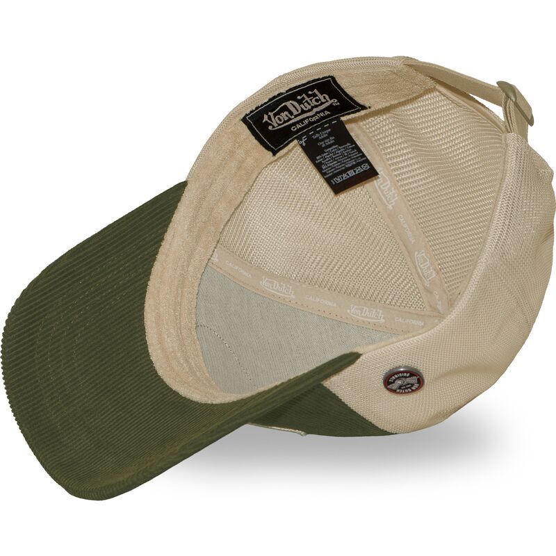gorra-trucker-verde-y-beige-ajustable-lof-b47-de-von-dutch gorra-trucker-verde-y-beige-ajustable-lof-b47-de-von-dutch