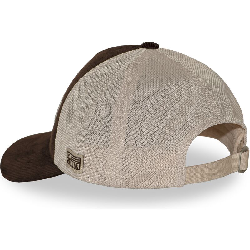 gorra-trucker-marron-y-beige-ajustable-lof-b49-de-von-dutch gorra-trucker-marron-y-beige-ajustable-lof-b49-de-von-dutch
