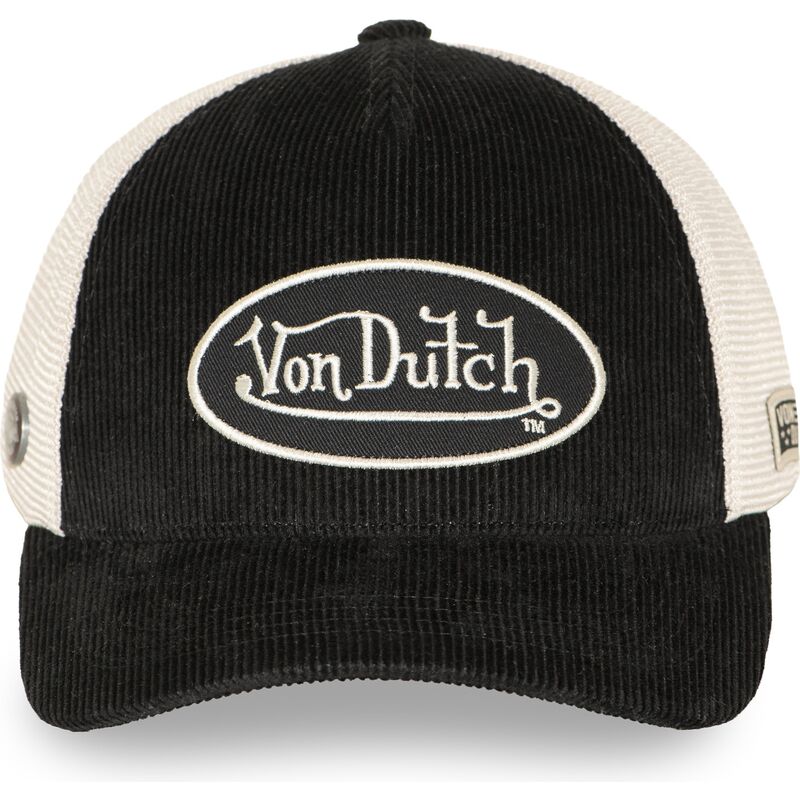 gorra-trucker-negra-y-beige-ajustable-lof-b50-de-von-dutch gorra-trucker-negra-y-beige-ajustable-lof-b50-de-von-dutch