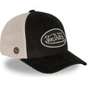 gorra-trucker-negra-y-beige-ajustable-lof-b50-de-von-dutch
