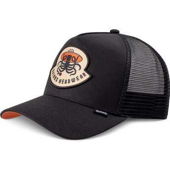Gorra trucker negra HFT Rose Kraken de Djinns