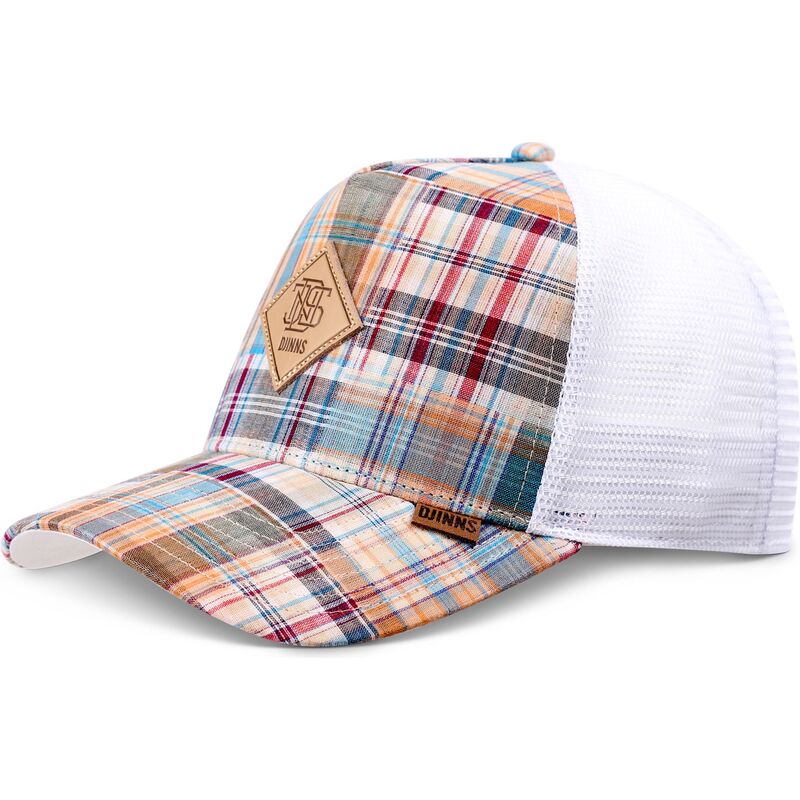gorra-trucker-multicolor-hft-patch-check-turquoise-de-djinns