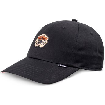 Gorra curva negra ajustable Rose Kraken de Djinns