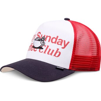 Gorra trucker multicolor HFT Guy in a Cup de Djinns
