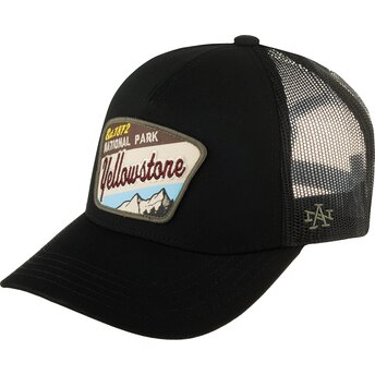 Gorra trucker negra Valin de Yellowstone National Park de American Needle