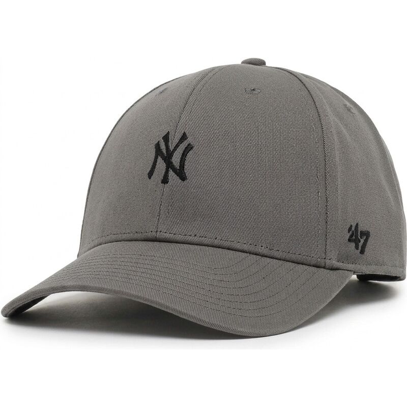 gorra-curva-gris-ajustable-con-logo-negro-mvp-base-runner-legend-de-new-york-yankees-mlb-de-47-brand