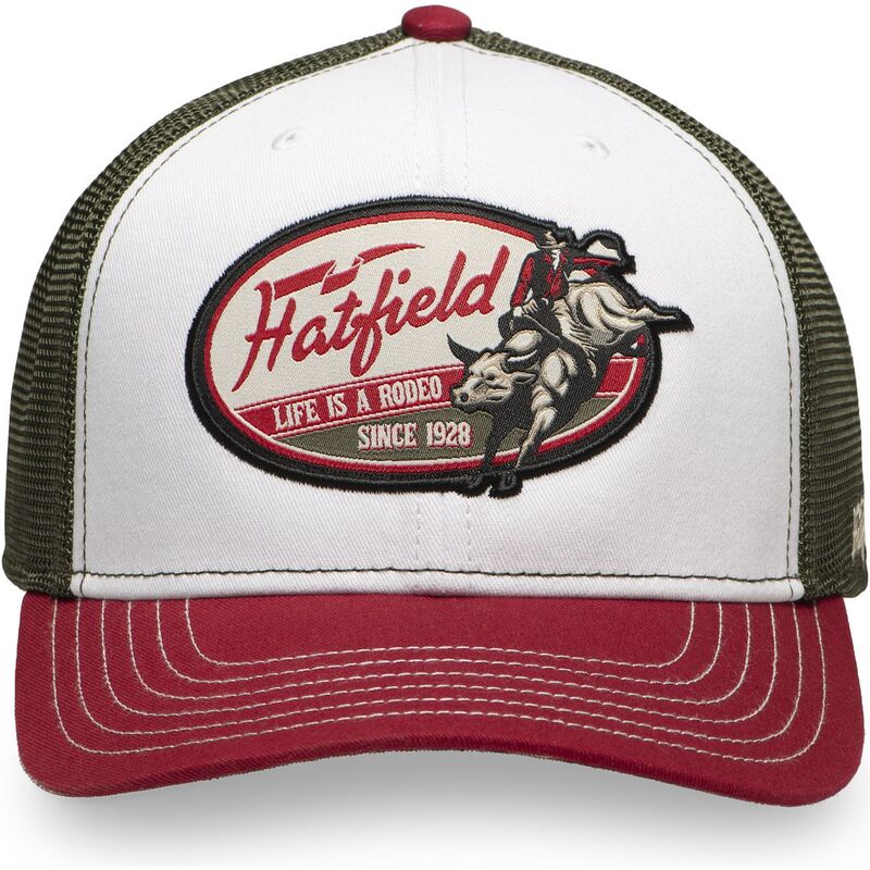 gorra-trucker-blanca-verde-y-roja-semi-rod-de-hatfield gorra-trucker-blanca-verde-y-roja-semi-rod-de-hatfield
